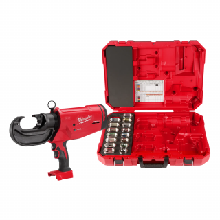 Milwaukee M18 FORCE LOGIC 750 MCM Crimper with #6 - 750 MCM Cu Dies